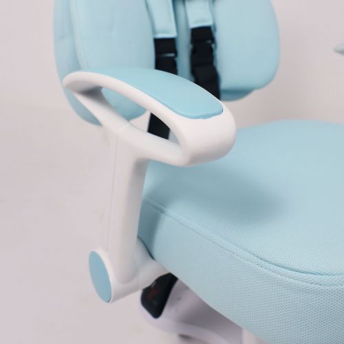 картинка Кресло поворотное LOLU, ткань, (синий)