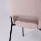 картинка Стул ELSA, розовый велюр Fjord 91/черный