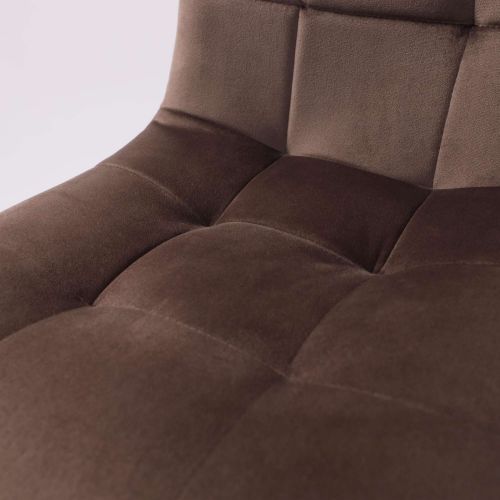 картинка Стул Dallas, темно-бежевый, велюр