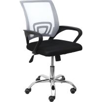 Кресло поворотное Ricci New, серый, сетка фотография