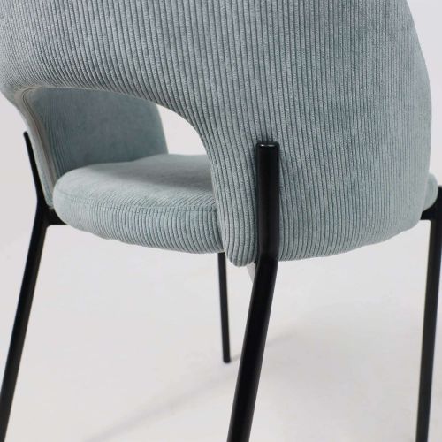 картинка Стул ELSA, мятный велюр Fjord 74/черный