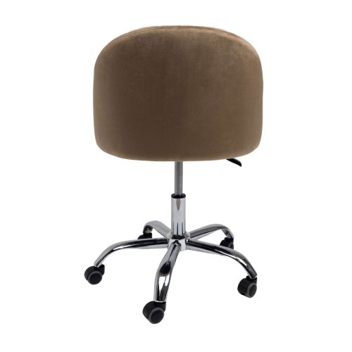 картинка Кресло поворотное Sirena, бежевый, велюр