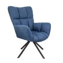 Кресло Colorado, темно-синий, ткань фотография