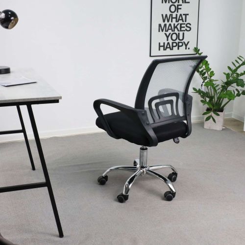 картинка Кресло поворотное Ricci New, серый, сетка