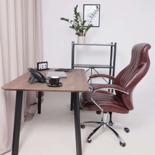 картинка Кресло поворотное MASTIF, ECO, темно-коричневый