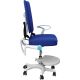 картинка Кресло поворотное Pegas, синий, ткань