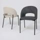 картинка Стул ELSA, серый велюр  Fjord15/черный