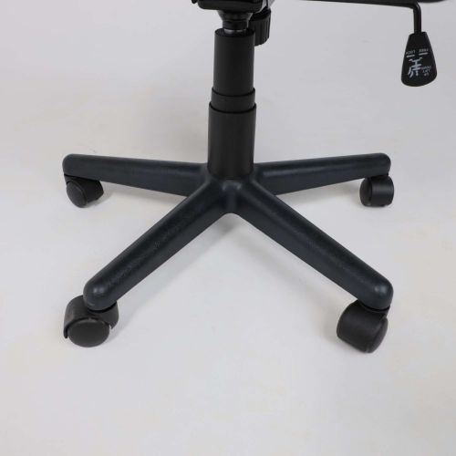 картинка Кресло поворотное Flaviy, черный/серый/красный, ткань