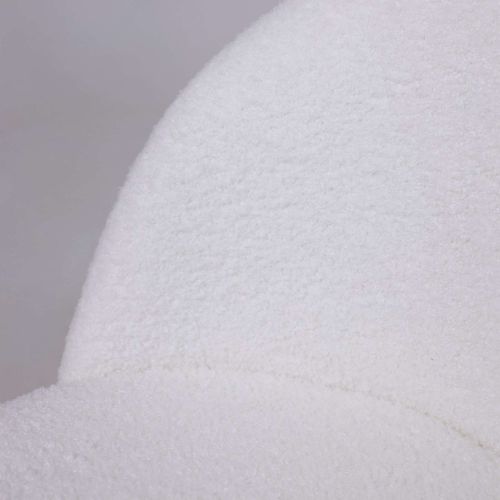 картинка Кресло поворотное SIRENA, иск.мех/белый