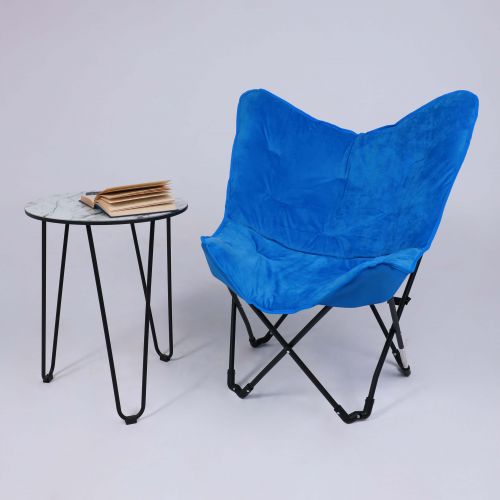 картинка Кресло складное Maggy, синий, ткань