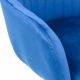 картинка Кресло поворотное Sark, синий, велюр