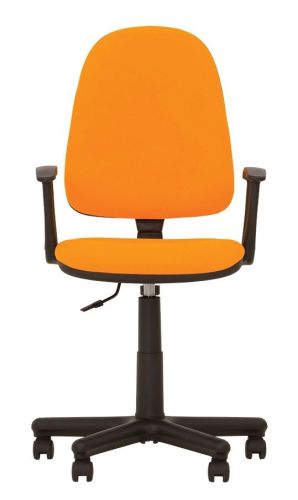 картинка Кресло поворотное Престиж, оранжевый, ткань