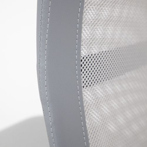 картинка Кресло поворотное Tempo, серый, ткань + сетка