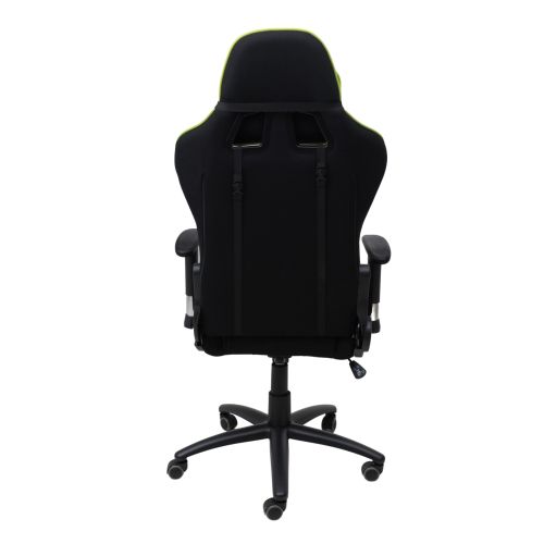 картинка Кресло поворотное Infiniti, зеленый + черный, ткань