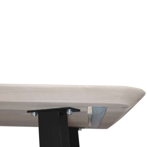 картинка Столешница МАЙОН, 130*80, дуб беленый ПР-2 DSW (Т27) (02)