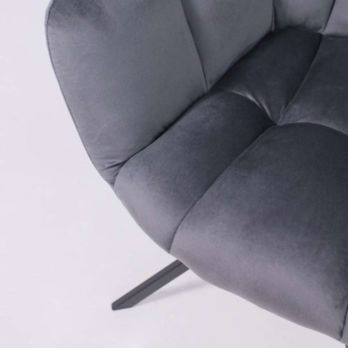 картинка Кресло Colorado, темно-серый, велюр