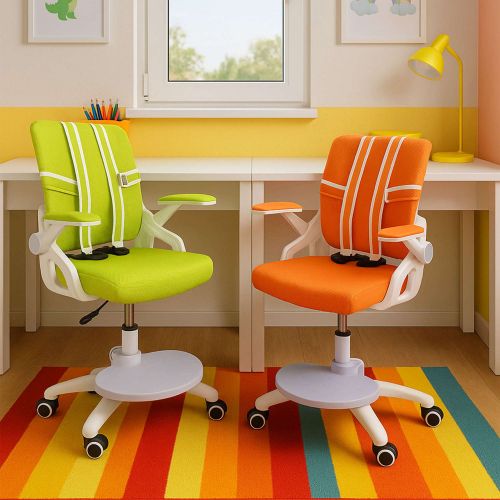 картинка Кресло поворотное Moon, салатовый, сетка