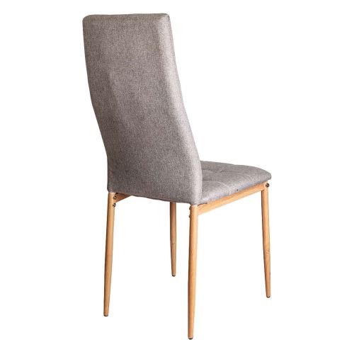 картинка Стул Sky, бежевый, ткань, цвет каркаса бук