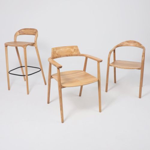 картинка Стул Био, покрытие бесцветное, массив дуба