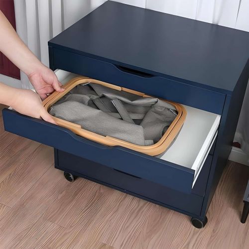 картинка Корзина для белья IRIS - 2, бамбук