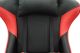 картинка Кресло поворотное Iron, красный, экокожа