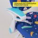 картинка Кресло поворотное Catty, синий космос, ткань