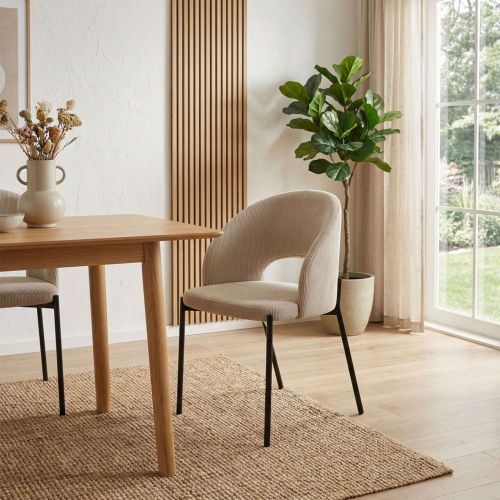 картинка Стул ELSA, капучино велюр Fjord27/черный