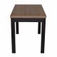 картинка Стол раздвижной Black, 110(149)*67, дуб натуральный, лдсп