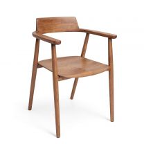 Стул Самурай, дуб натуральный, покрытие коньяк фотография