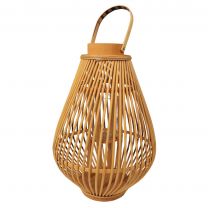 Статуэтка-фонарь FIREFLY 2, бамбук, 26*42см фотография