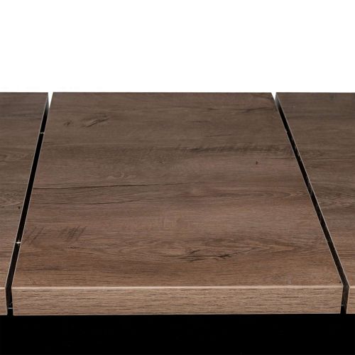 картинка Стол раздвижной Black, 110(149)*67, дуб канзас, лдсп