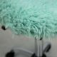 картинка Кресло поворотное Fluffy, мятный, искусственный мех картинка Кресло поворотное Fluffy, мятный, искусственный мех