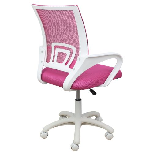картинка Кресло поворотное Ricci, розовый, ткань
