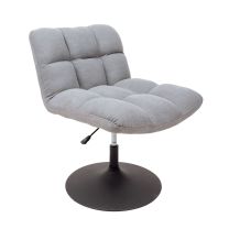Кресло Grande, серый, ткань фотография