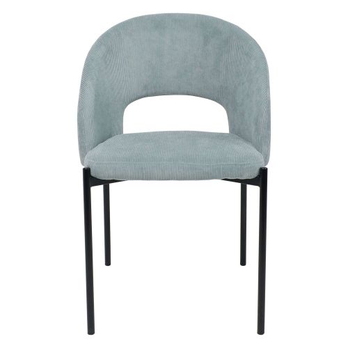 картинка Стул ELSA, мятный велюр Fjord 74/черный