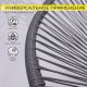 картинка Кресло садовое RIMINI, иск. ротанг, серый картинка Кресло садовое RIMINI, иск. ротанг, серый