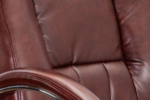 картинка Кресло поворотное King, темно-коричневый, экокожа