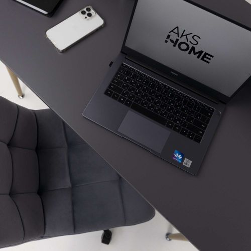 картинка Стол письменный Jasper, серый, металл