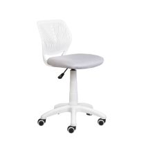 Кресло поворотное Pixel, светло-серый, сетка фотография