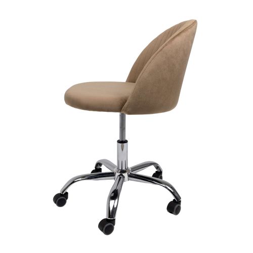картинка Кресло поворотное Sirena, бежевый, велюр