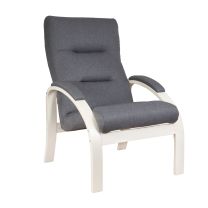 Кресло-качалка Leset Лион, серый, ткань фотография