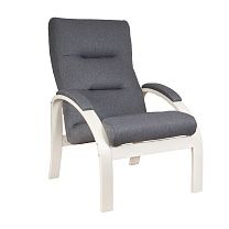 Кресло-качалка Leset, серый, ткань фотография