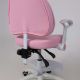 картинка Кресло поворотное LOLU, ткань, розовый