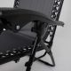 картинка Кресло складное Relax, серый, ткань