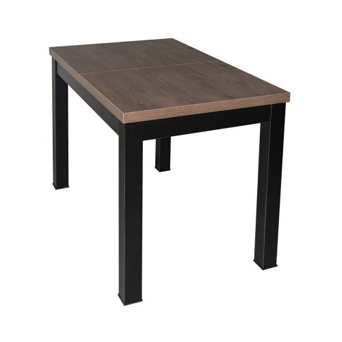картинка Стол раздвижной Black, 110(149)*67, дуб канзас, лдсп