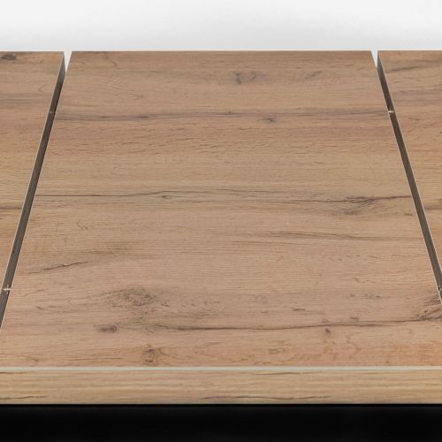 картинка Стол раздвижной Black, 110(149)*67, дуб натуральный, лдсп