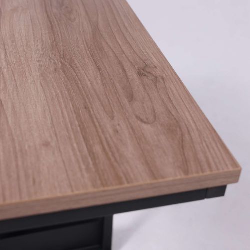 картинка Стол журнальный FOXY, дуб/черный, 500*300*600