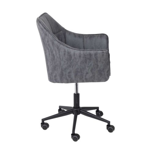 картинка Кресло поворотное Barren, винтажный серый, ткань