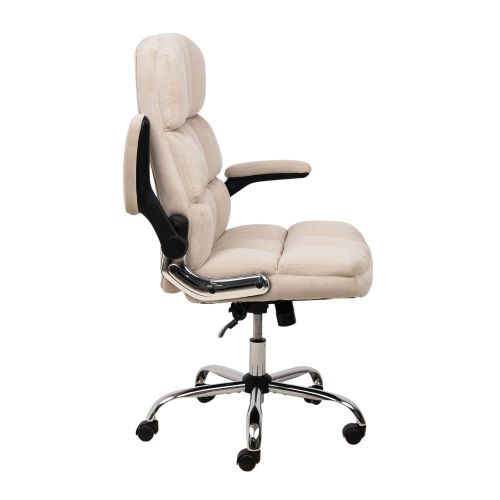 картинка Кресло поворотное Caesar, светло-бежевый, велюр