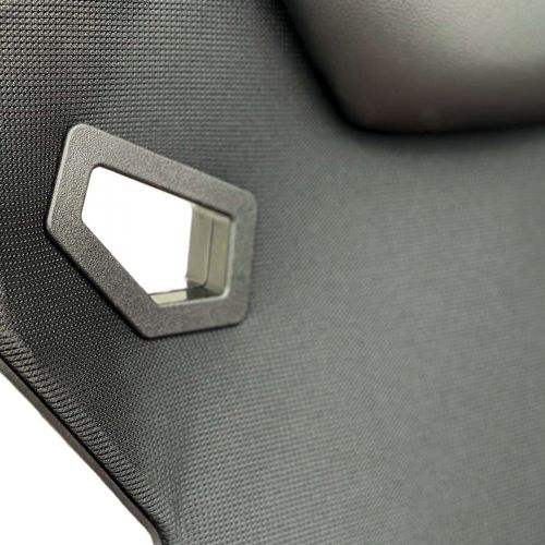 картинка Кресло поворотное Dynamit, черный, экокожа